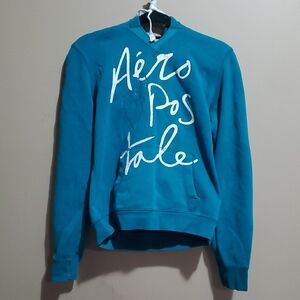 Aéropostale Teal Sweatshirt Size Large